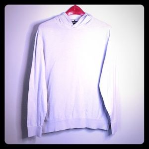 Banana Republic Light Grey Hooded Sweater